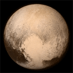 Closeup of Pluto