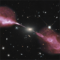 Hercules A Supermassive Black Hole