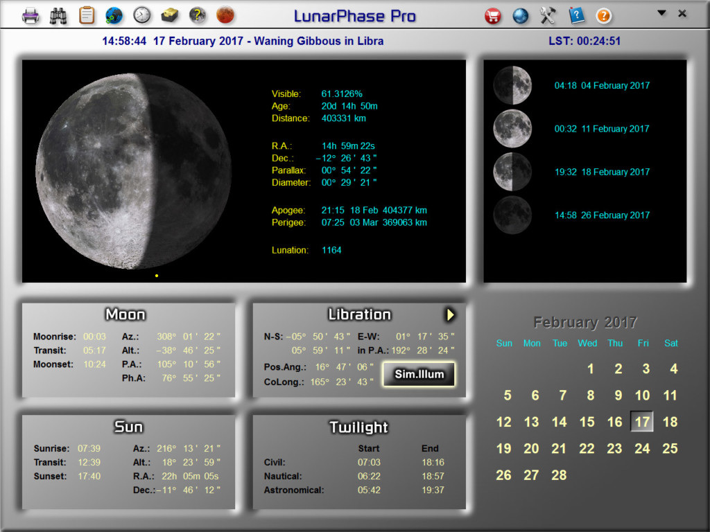 LunarPhase Pro Version 4