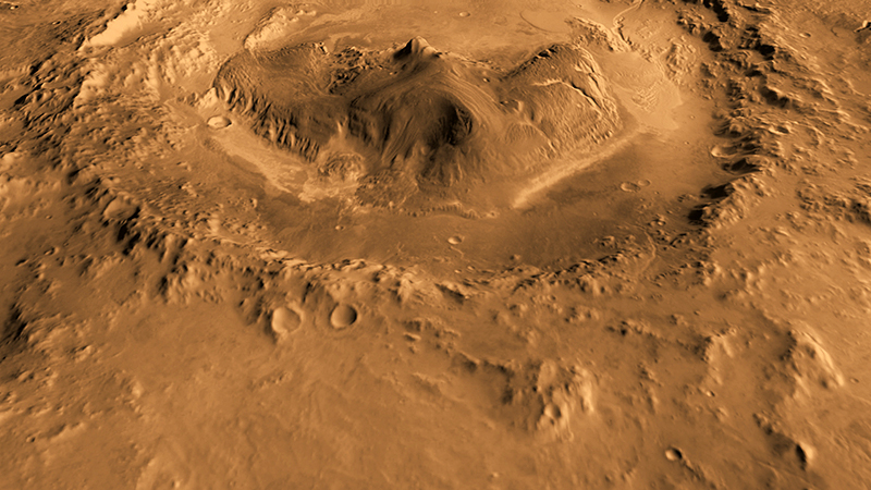 Gale Crater on Mars
