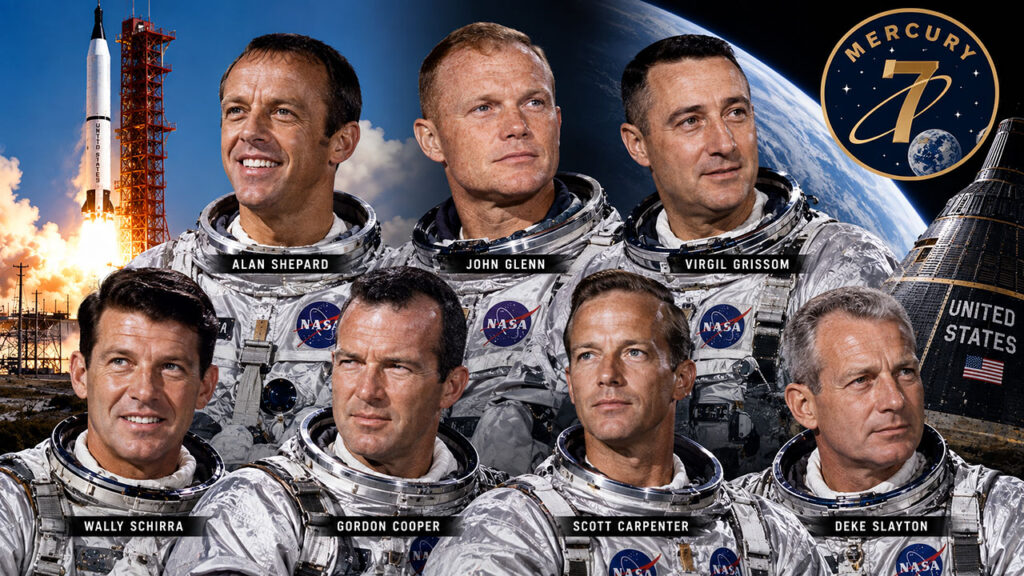 The Mercury 7 Astronauts