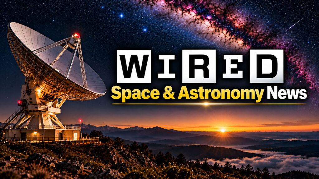 WIRED Space and Astronomy News